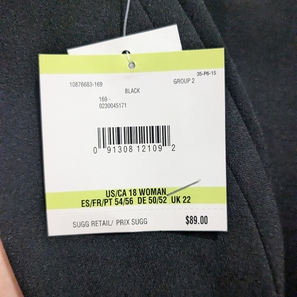 Kasper Plus Size Snap-Embellished Pencil Skirt - Picture 7 of 7